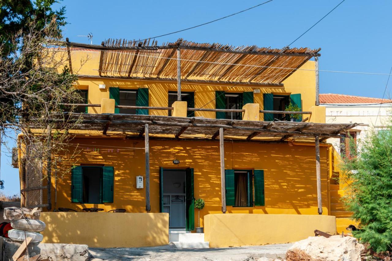 Atlantis Houses Chalki Town Eksteriør billede