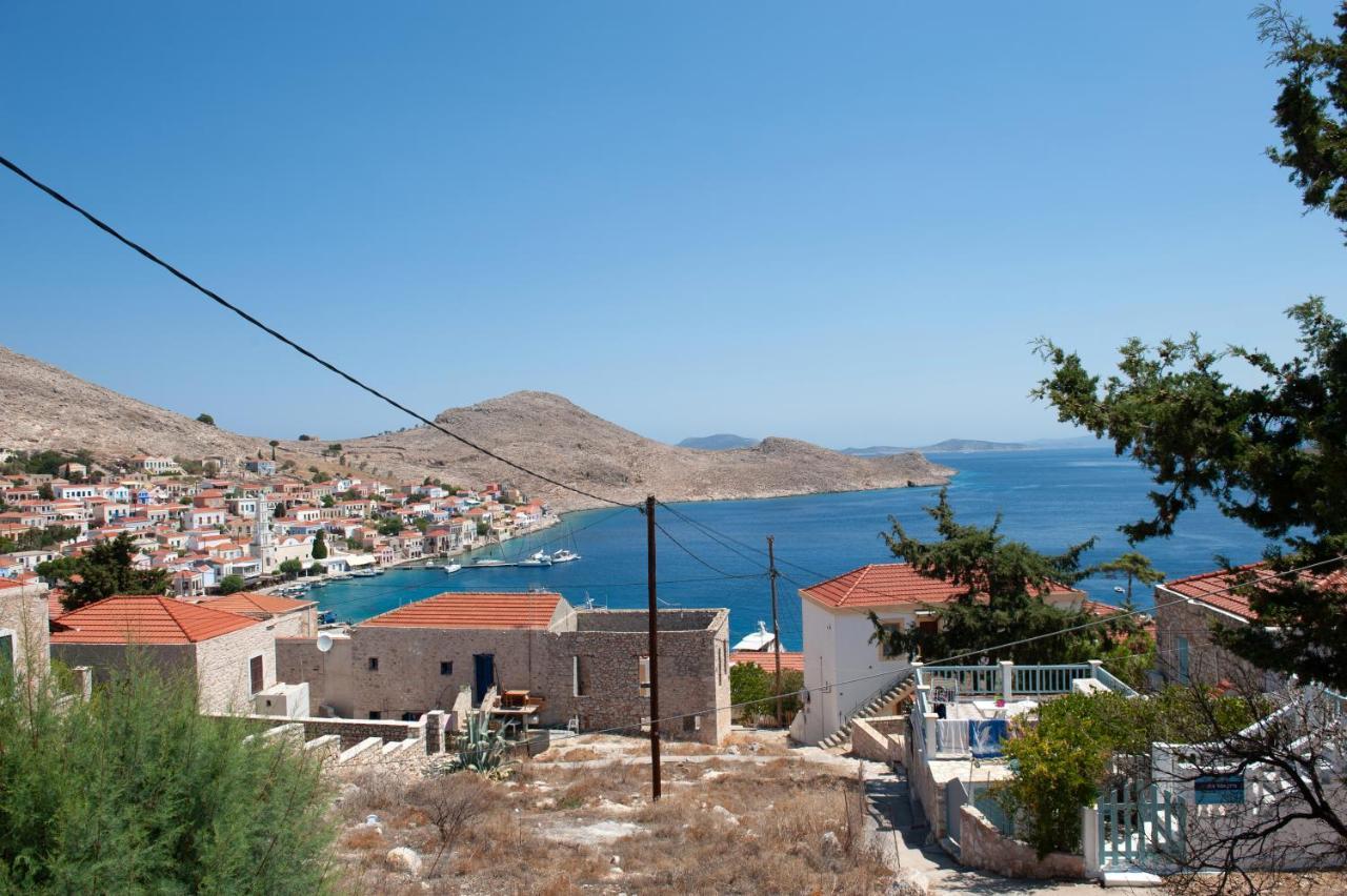 Atlantis Houses Chalki Town Eksteriør billede