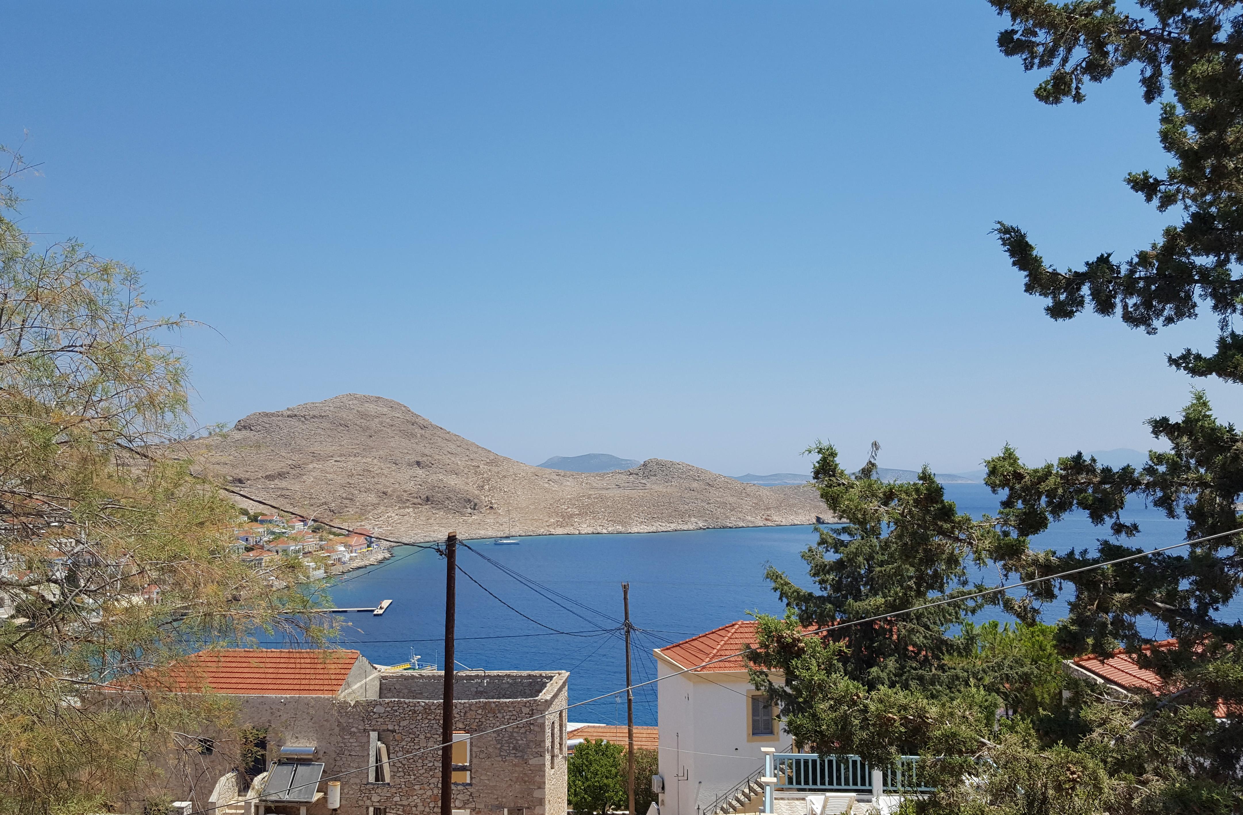 Atlantis Houses Chalki Town Eksteriør billede