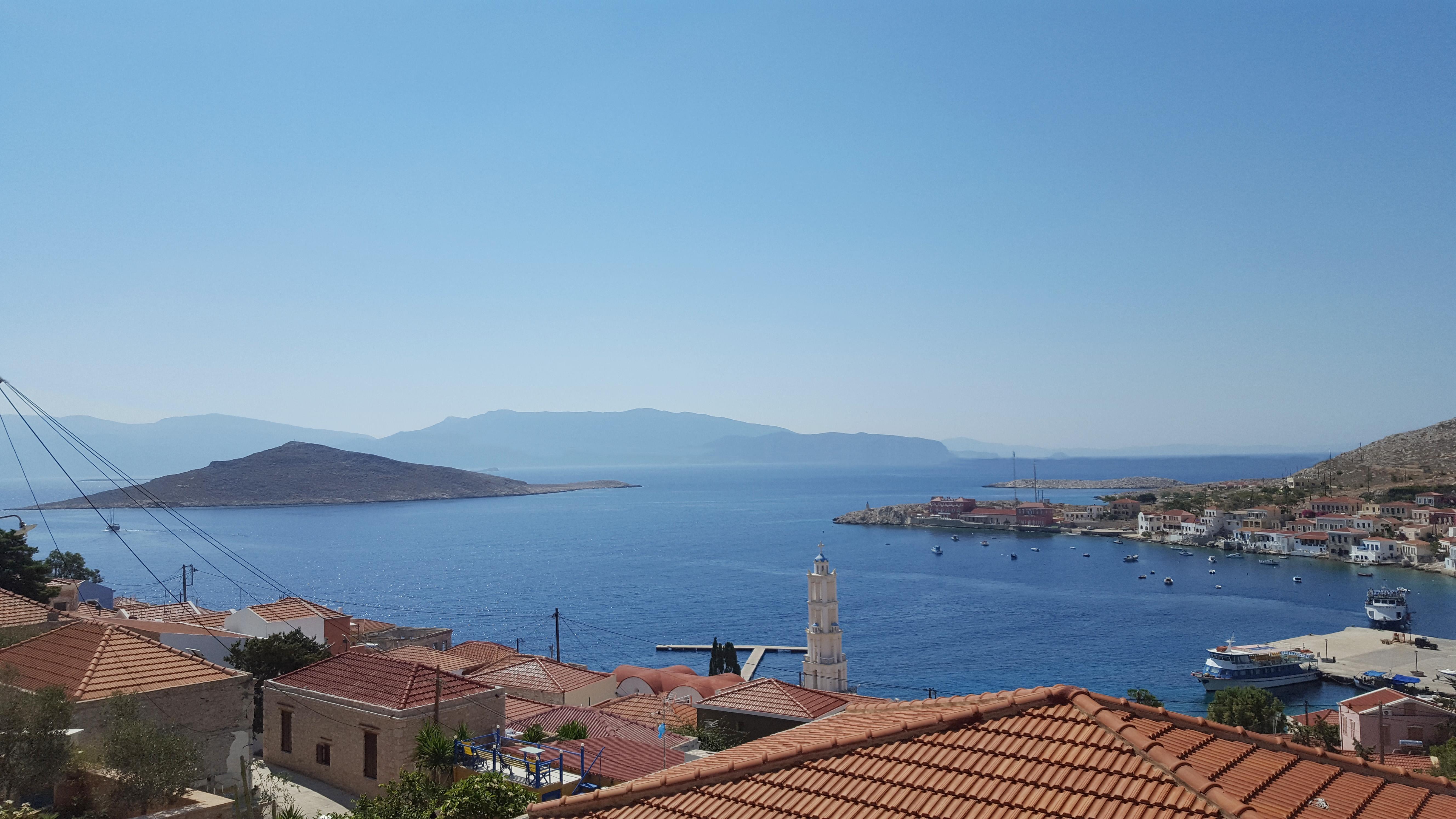 Atlantis Houses Chalki Town Eksteriør billede