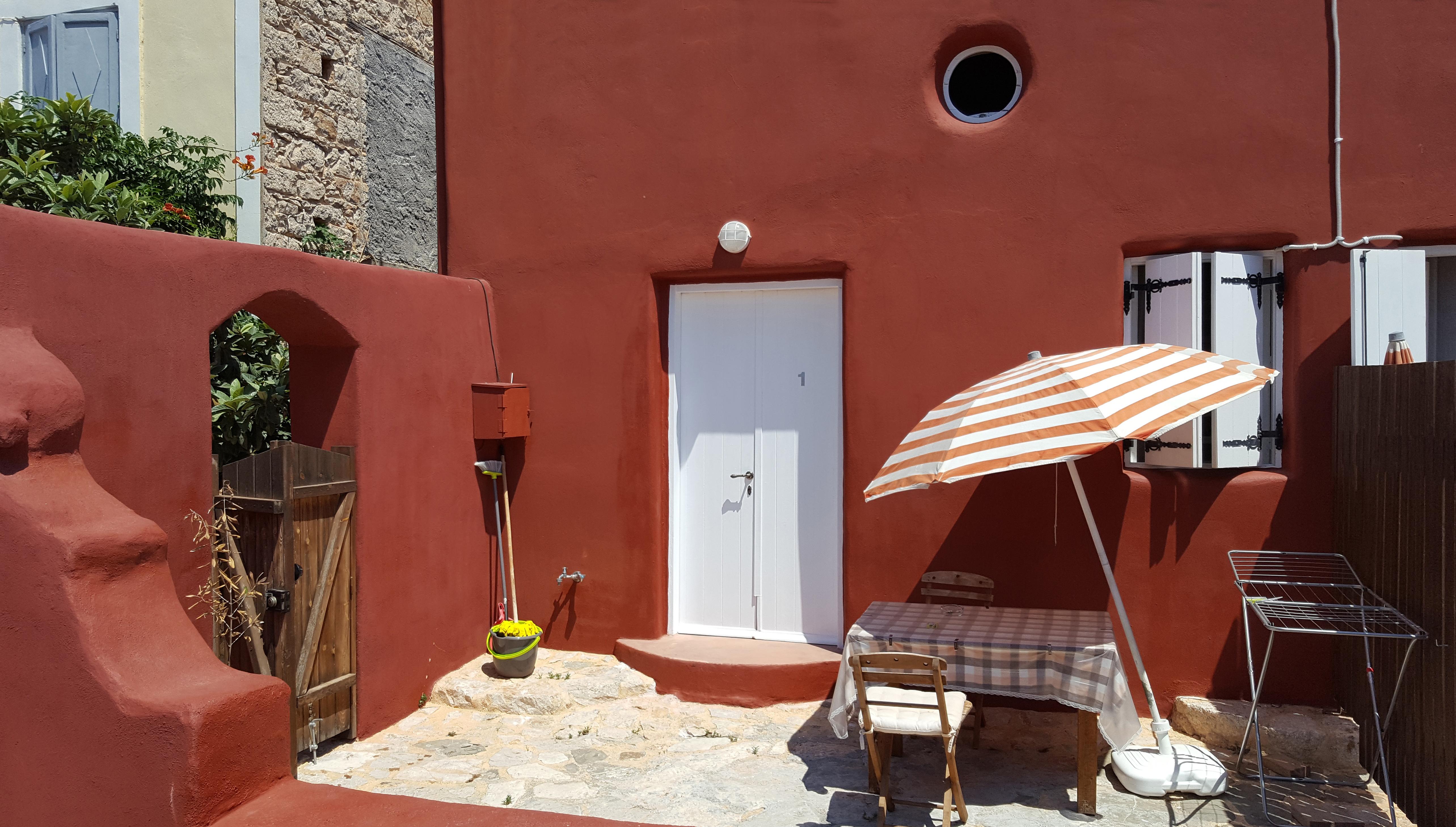 Atlantis Houses Chalki Town Eksteriør billede